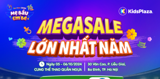 Đến gian hàng Moony săn MEGASALE lớn nhất năm tại Festival mẹ bầu và em bé 2024