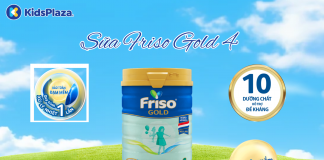 Khám phá thành phần vàng trong sữa Friso Gold Pro 4 cho bé phát triển toàn diện