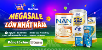 Đến gian hàng Nestlé săn MEGASALE lớn nhất năm tại Festival mẹ bầu và em bé 2024
