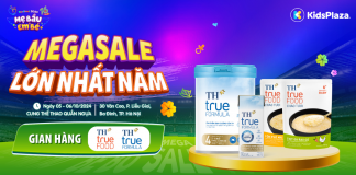 Đến gian hàng TH săn MEGASALE lớn nhất năm tại Festival mẹ bầu và em bé 2024