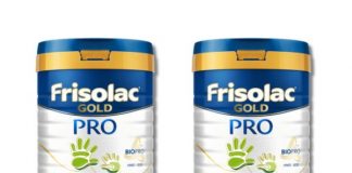Mách mẹ cách pha sữa Frisolac Gold Pro 2 đúng công thức