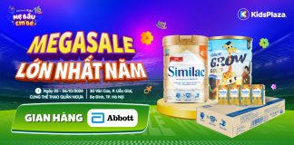 Đến gian hàng Abbott săn MEGASALE lớn nhất năm tại Festival mẹ bầu và em bé 2024
