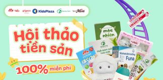 KidsPlaza xin thông báo các lớp học tiền sản tháng 11/1024 miễn phí 100% Lịch học tiền sản tháng 11 tại Kidsplaza