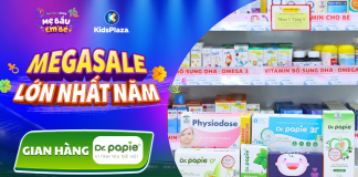 Đến gian hàng Dr.Papie săn MEGASALE lớn nhất năm tại Festival mẹ bầu và em bé 2024