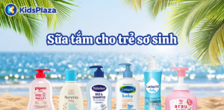 Sữa tắm cho trẻ sơ sinh: chọn sao cho đúng da bé Chuẩn bị đồ dùng tắm cho trẻ sơ sinh 3