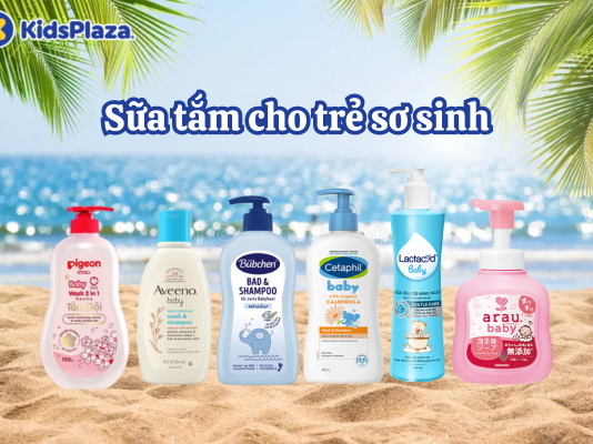 Sữa tắm cho trẻ sơ sinh: chọn sao cho đúng da bé Chuẩn bị đồ dùng tắm cho trẻ sơ sinh 3