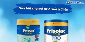 Mách mẹ sữa phát triển toàn diện cho bé 2 tuổi được chọn mua nhiều