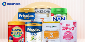 Top 10 sữa tăng cân cho bé từ 1-3 tuổi được bán chạy nhất Kidsplaza