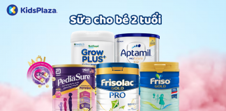 Top 5 sữa cho bé 2 tuổi phát triển toàn diện tốt nhất