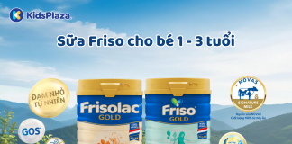 Sữa Friso Gold cho trẻ từ 1-3 tuổi có tốt không?