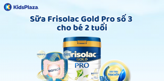 Review sữa Friso cho trẻ 2 tuổi chi tiết nhất