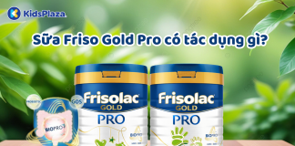 Sữa Frisolac Gold Pro có tác dụng gì? Bí quyết giúp bé phát triển toàn diện