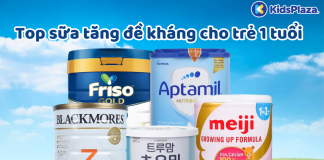 Sữa tăng đề kháng cho bé 1 tuổi: Nên chọn loại nào để bé khỏe mạnh?