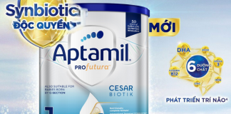 Aptamil Profutura Cesarbiotik – Giải pháp dinh dưỡng dành riêng cho trẻ sinh mổ