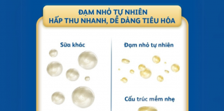 Đạm mềm nhỏ tự nhiên trong sữa công thức: Cách hỗ trợ tiêu hóa và tăng cường sức khỏe cho bé