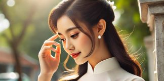 Hình ảnh tóc mai dựng đứng khi mang thai có đúng hay không?