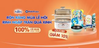 Rộn ràng mùa lễ hội, rinh nhập tràn quà xinh cùng nhà NAN sữa mát Thụy Sĩ