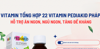 Pediakid 22 Vitamin cho bé uống trước hay sau ăn? Hướng dẫn sử dụng đúng cách