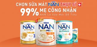 Chọn Nan sữa mát Thụy Sĩ vì điều tốt nhất cho con