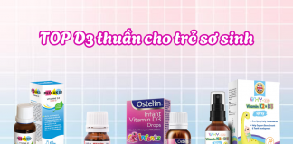 D3 thuần có tác dụng gì? Top vitamin D3 thuần cho trẻ sơ sinh