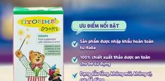 Vitamin D3K2 Fitobimbi cách dùng đúng chuẩn