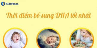 DHA cho trẻ sơ sinh từ 0-6 tháng tuổi uống lúc nào mang lại hiệu quả nhất