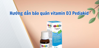 Mách mẹ cách bảo quản vitamin D3 Pediakid? Có nên bảo quản trong tủ lạnh?