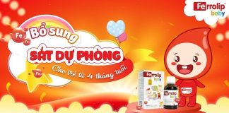 Cách dùng sắt Ferrolip Baby đúng chuẩn: Bé không bị táo, hấp thu tốt!