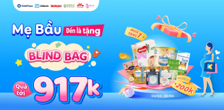 BLIND BAG “Mẹ bầu đến là tặng” quà tới 917.000đ