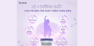 Khám phá bảng thành phần sữa Biotime dê giúp bé có hệ miễn dịch tốt