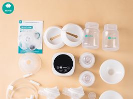 Cách lắp máy hút sữa Kamidi đúng chuẩn – Mẹ bỉm lần đầu không lo lúng túng