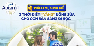 Sữa Aptamil cho trẻ sinh mổ có gì đặc biệt? sữa cho trẻ sinh mổ