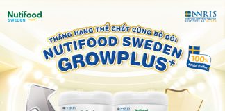 Thăng hạng thể chất cho bé cùng bộ đôi Nutifood Sweden GrowPLUS+