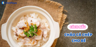 Cách nấu cháo cá chép cho bé ăn dặm tăng cân “vù vù”