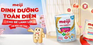 Thương hiệu Meiji – Hơn 100 năm nghiên cứu và đồng hành cùng ba mẹ trong hành trình nuôi con