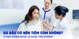 Bà bầu có nên tiêm cúm không? lưu ý trước khi tiêm phòng cúm cho bà bầu