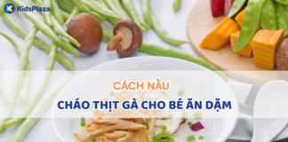 Cách nấu cháo thịt gà cho bé ăn dặm thơm ngon, giàu dinh dưỡng cach-nau-chao-thit-ga-cho-be-an-dam