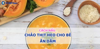 Mách mẹ 5 công thức nấu cháo thịt heo cho bé ăn dặm đổi vị mỗi ngày chao-thit-heo-cho-be-an-dam