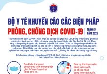 5 nguyên tắc “vàng” phòng dịch COVID-19 theo khuyến cáo từ Bộ Y tế dich-covid-19
