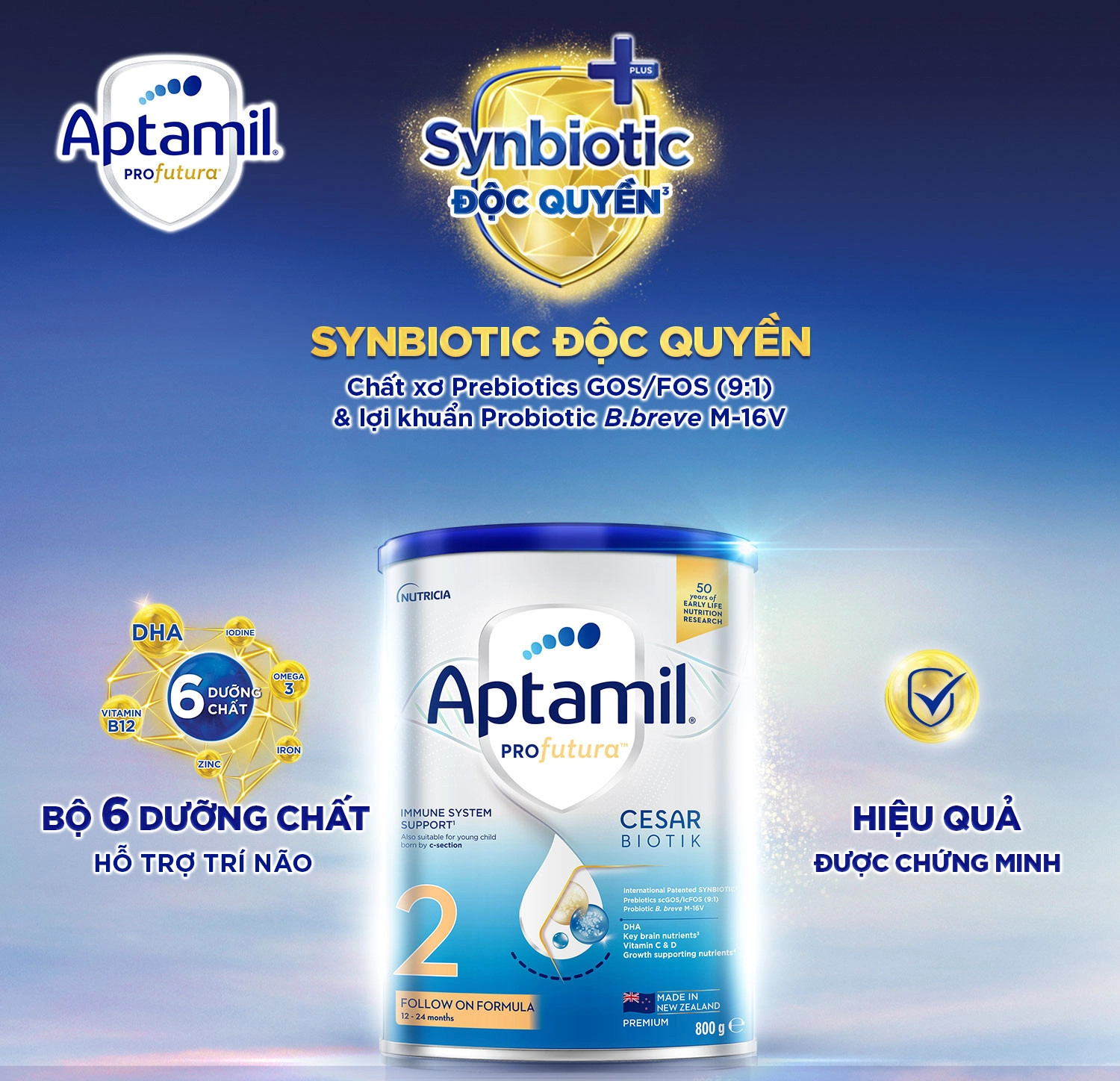 Sữa aptamil cho trẻ sinh mổ