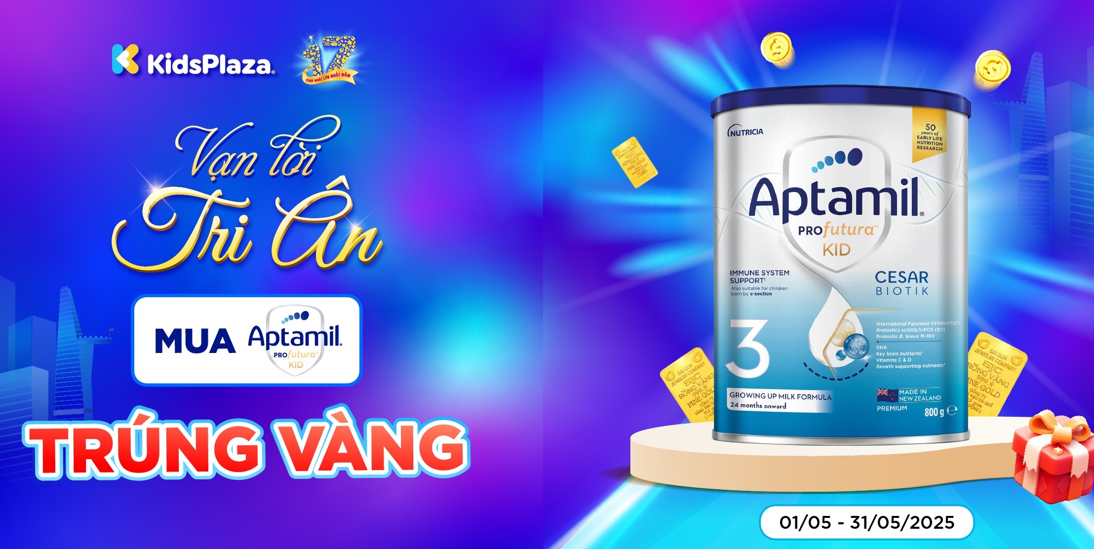 Sữa aptamil cho trẻ sinh mổ ưu đãi ngập tràn