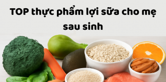 Mẹ sau sinh ăn gì để nhiều sữa? TOP thực phẩm lợi sữa cho mẹ
