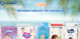 Top 5 bỉm mỏng thấm hút tốt cho mùa hè giúp bé luôn khô thoáng bim-mong-tham-hut-tot-cho-mua-he