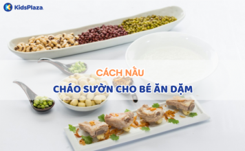 Mách mẹ cách nấu cháo sườn cho bé tăng cân đều, khỏe mạnh cach-nau-chao-suon-cho-be
