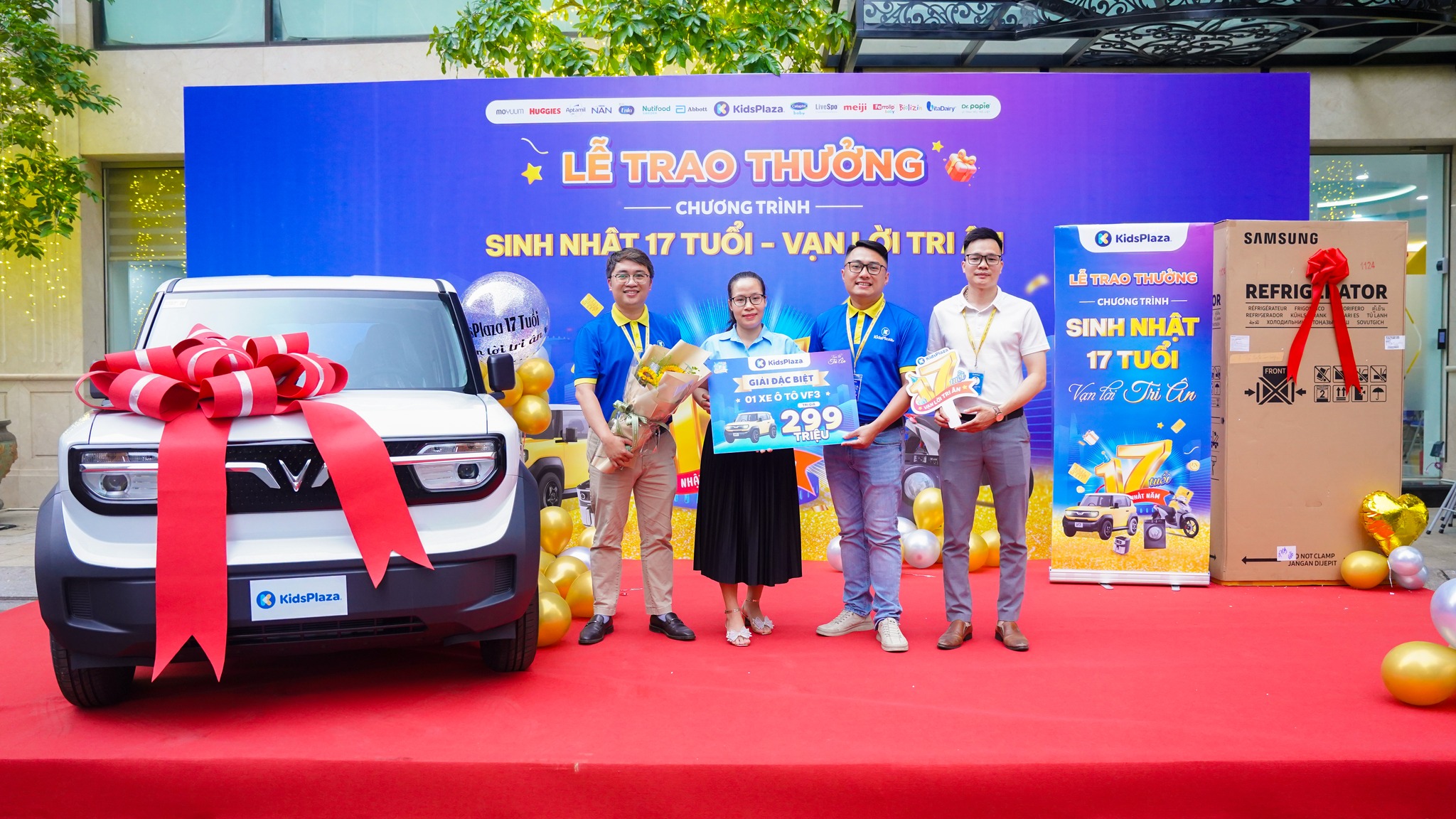 Lễ trao giải xe vf3 2