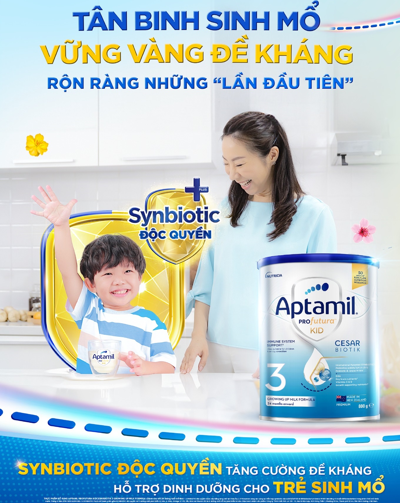 sữa cho bé sinh mổ