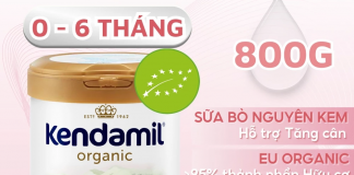 Sữa Kendamil Organic số 1 có tốt không? Lý do vì sao nhiều mẹ tin dùng