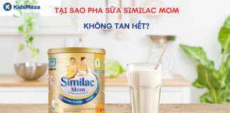 Giải đáp: Tại sao pha sữa Similac Mom không tan hết? tai-sao-pha-sua-similac-mom-khong-tan-het