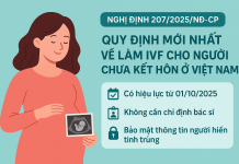Quy định mới nhất về làm IVF cho người chưa kết hôn ở Việt Nam