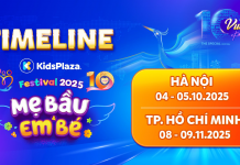Thời gian tổ chức Festival Mẹ Bầu và Em Bé 2025 tại Hà Nội & TP.HCM